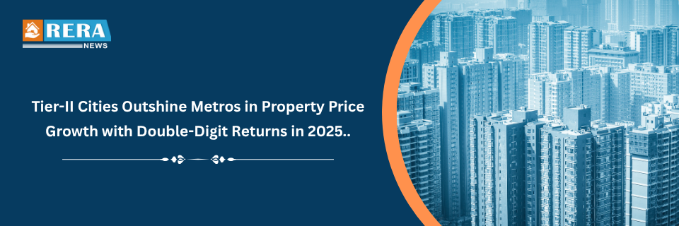 Property Prices Surge in Tier-II Cities, Outpacing Metro Areas Rapidly