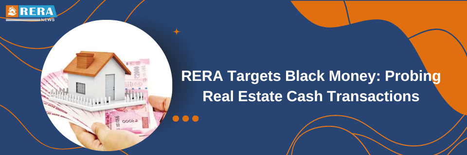  Crackdown on Black Money in Real Estate: RERA Intensifies Investigation into Cash Transactions