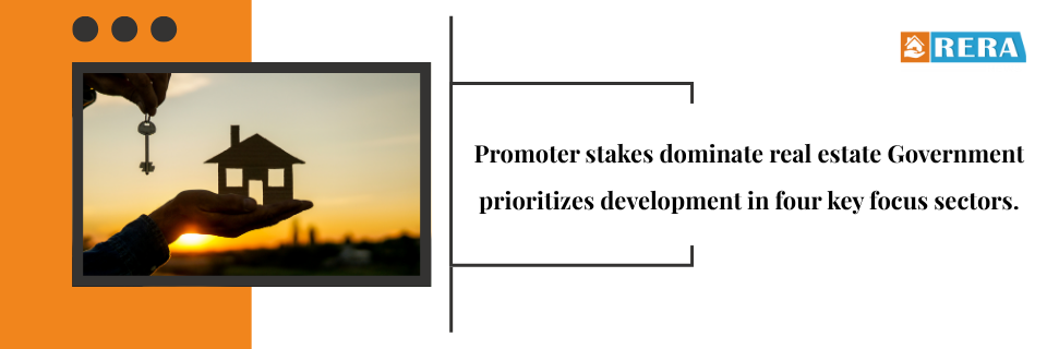Promoter Stakes Lead Real Estate Govt Focuses on Four Sectors