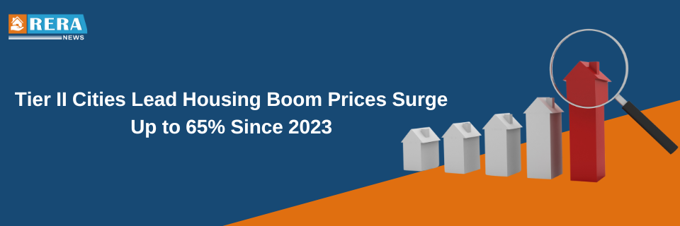 Housing Prices Surge 65% in Tier-II Cities 2023 Report Insights