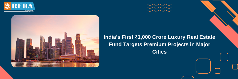 India's First Luxury-Focused ₹1,000 Crore Real Estate Fund Launched