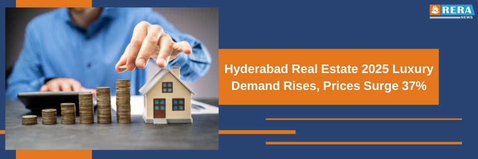 Hyderabad Real Estate 2025 Luxury Demand Rises, Prices Surge 37%