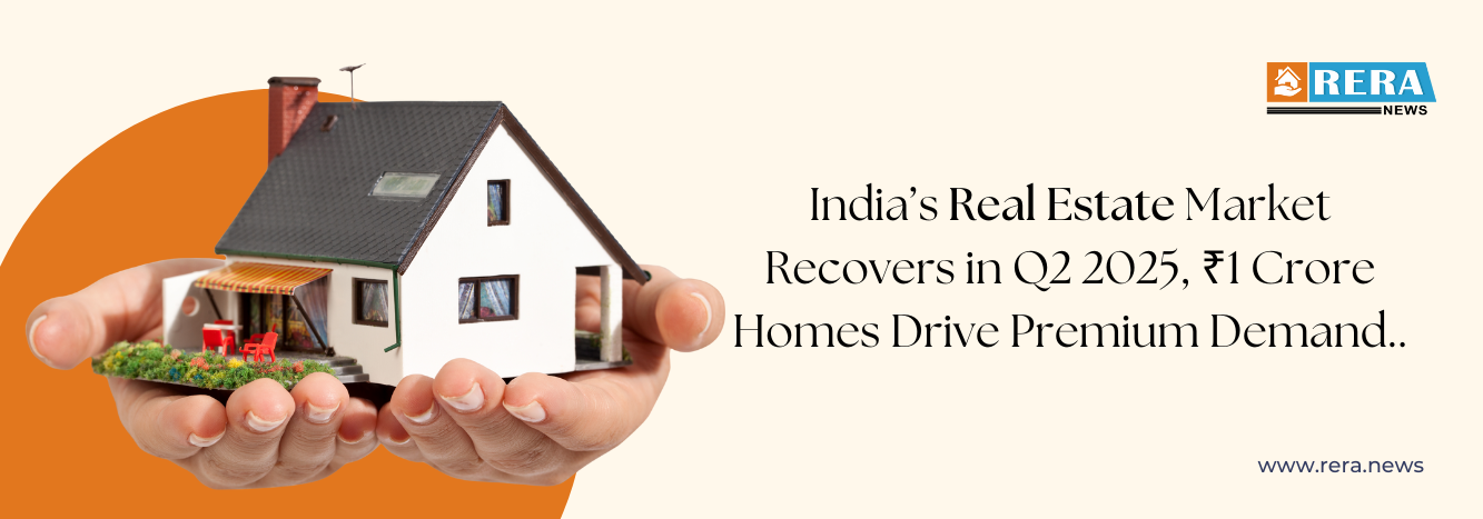 India’s Real Estate Sees Cautious Recovery, ₹1 Crore Homes Surge
