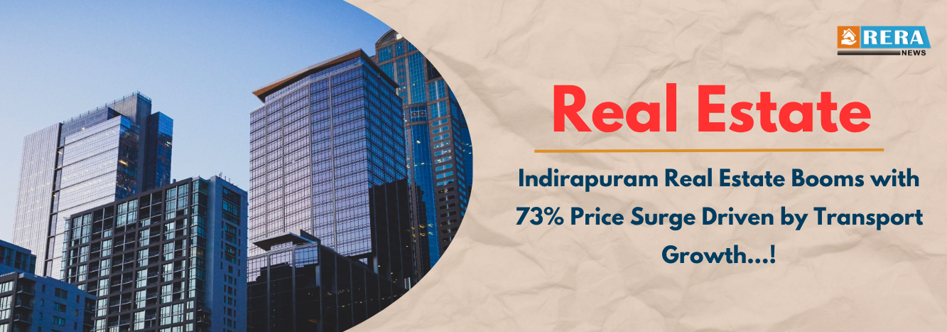 Indirapuram Property Prices Jump 73% in 5 Years, Transport Boosts