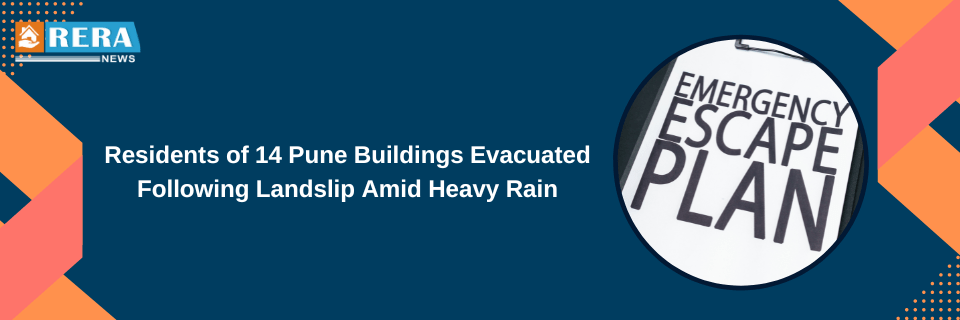 Residents of 14 Pune Buildings Evacuated Following Landslip Amid Heavy Rain