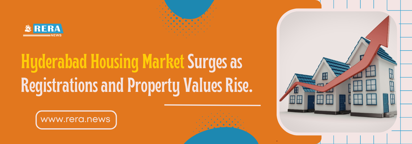 Hyderabad Housing Market Surges as Registrations and Property Values Rise