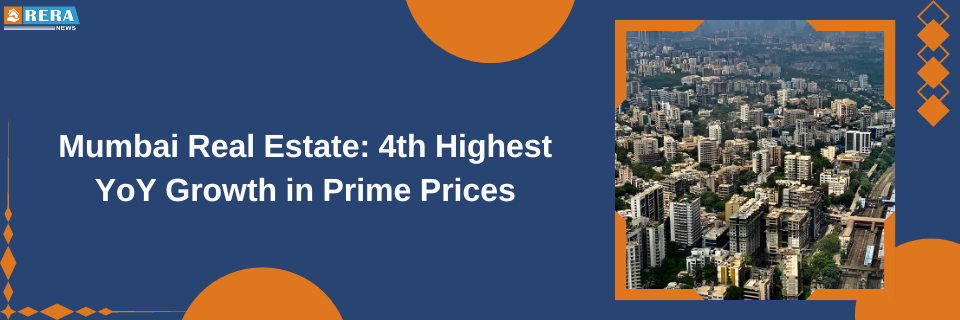 Mumbai Ranks Fourth and Delhi Tenth in Knight Frank Prime Global Cities Index for Real Estate.